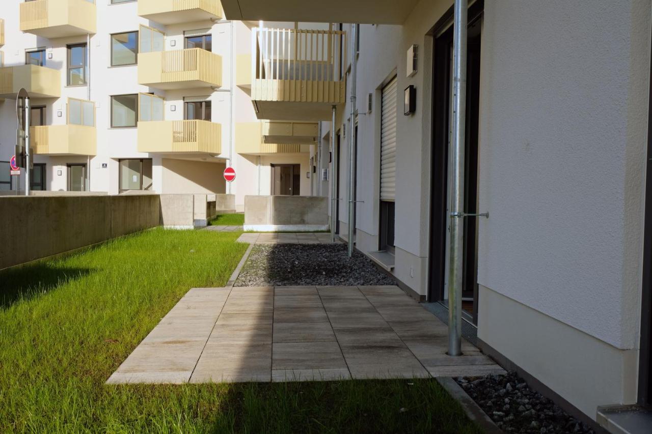 Design Apartment Nr 2 Mit Terrasse Und Parkplatz Straubing Dış mekan fotoğraf