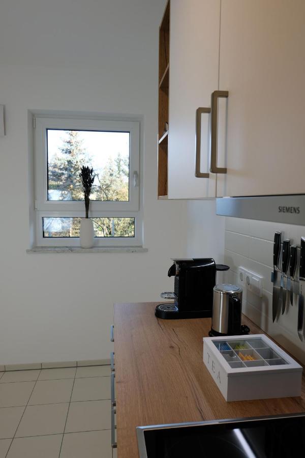 Design Apartment Nr 2 Mit Terrasse Und Parkplatz Straubing Dış mekan fotoğraf