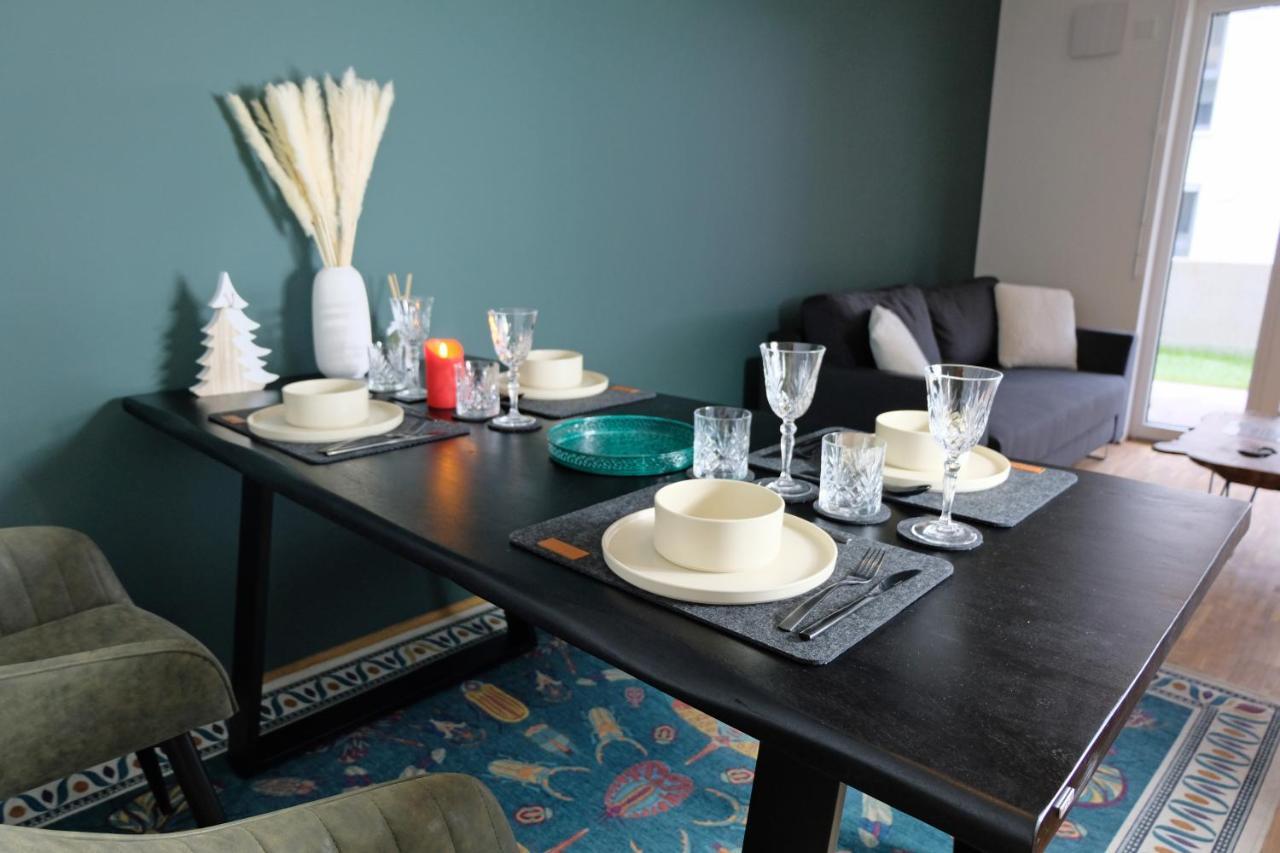 Design Apartment Nr 2 Mit Terrasse Und Parkplatz Straubing Dış mekan fotoğraf